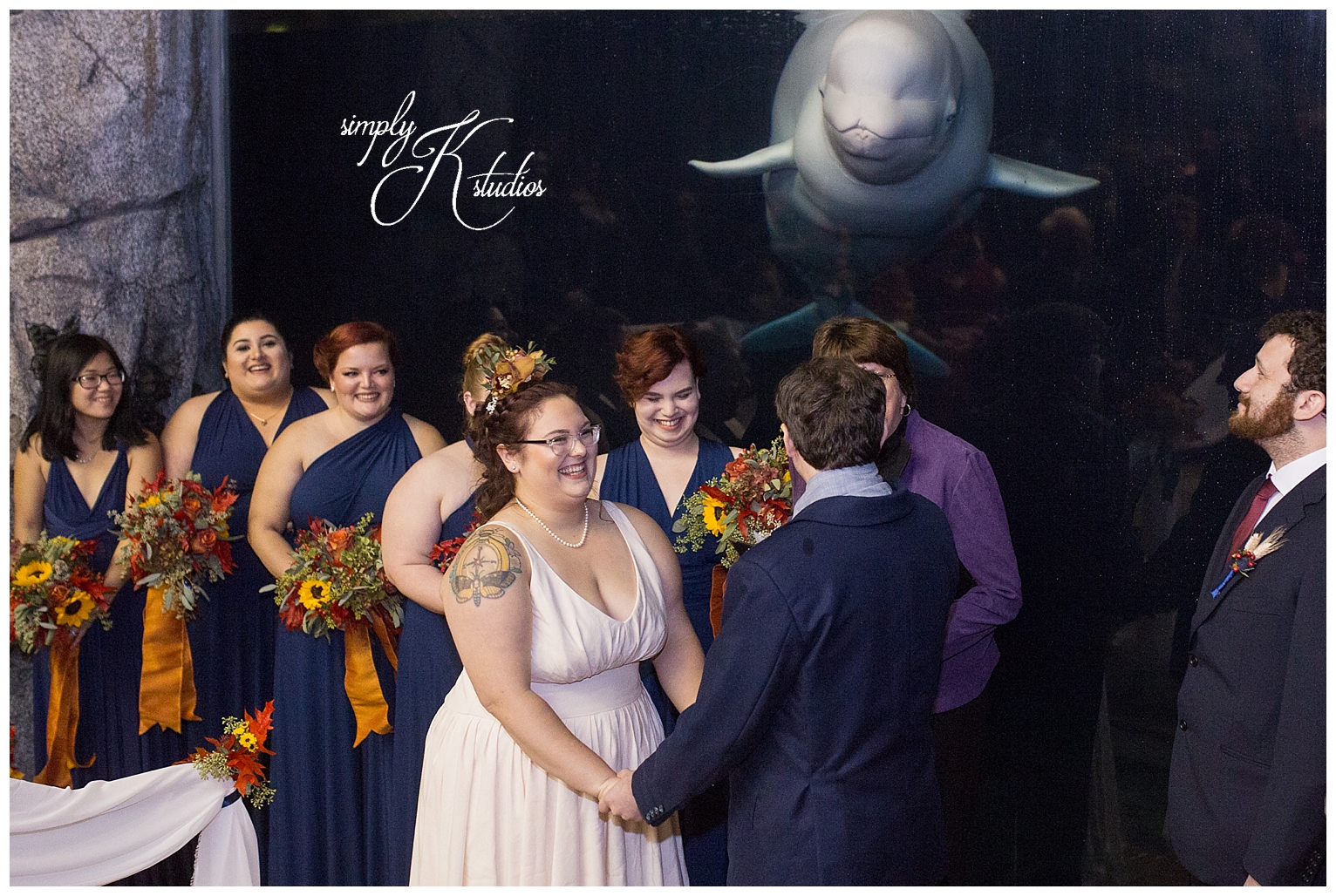 Wedding Ceremony at Mystic Aquarium.jpg