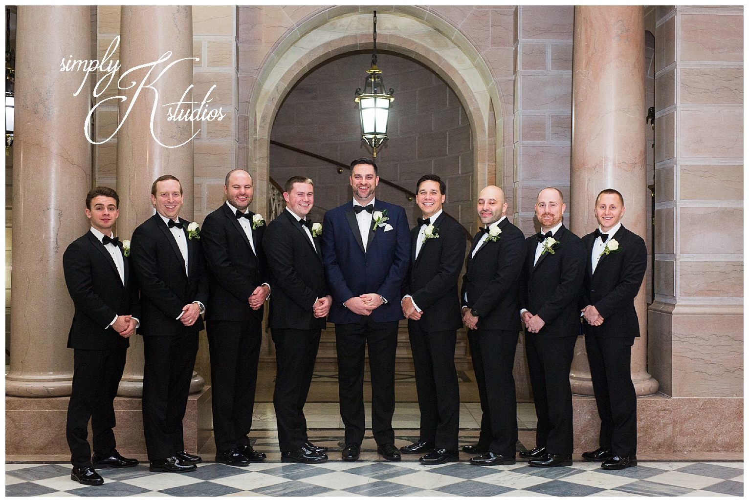 45 Groomsmen at a Black Tie Wedding.jpg