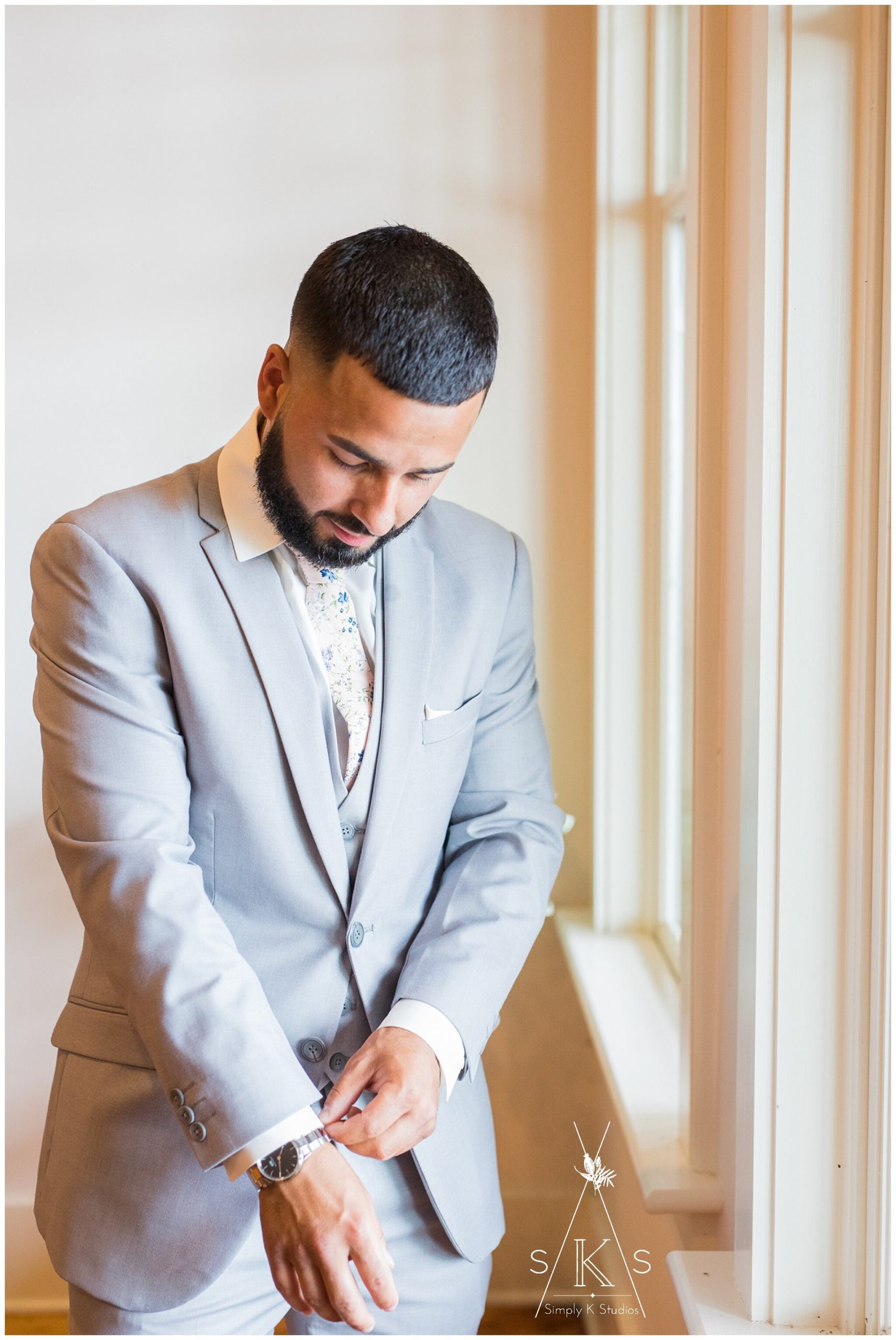17 Groom in a Gray Suit for a Wedding.jpg