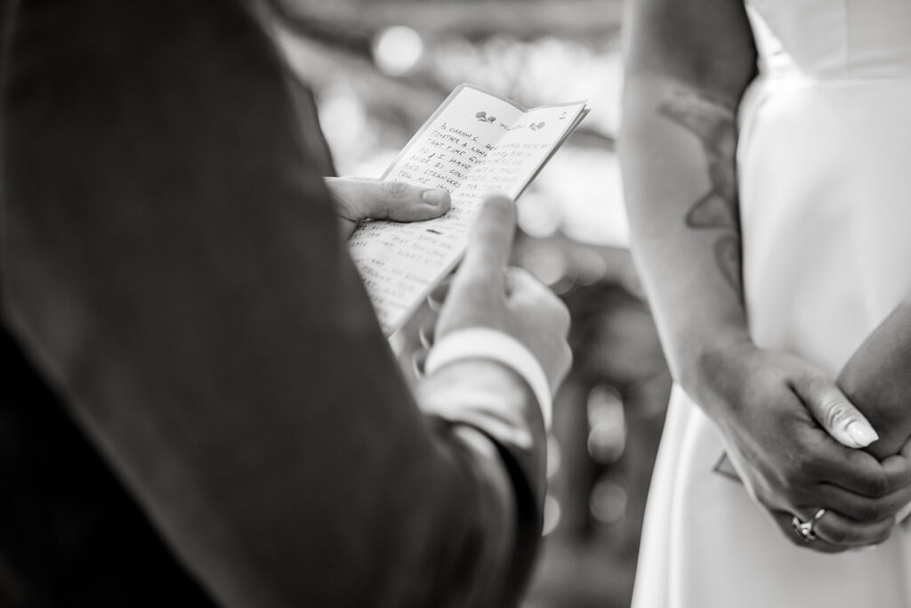 emotional new york city elopement ceremony at the Central Park